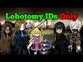 Limbus Company Powerful Lobotomy IDs Only Limbus Company Powerful Lobotomy IDs Only