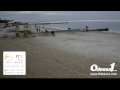 Odessa1.com - Черное море в прямом эфире, пляж «Ланжерон», Одесса, Black Sea, Odessa. Live.