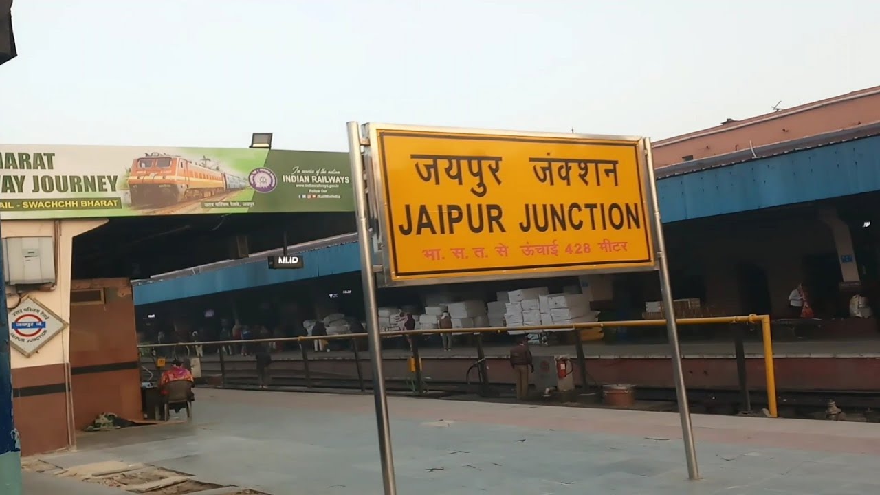 Jaipur Junction Railway station 2020 YouTube
