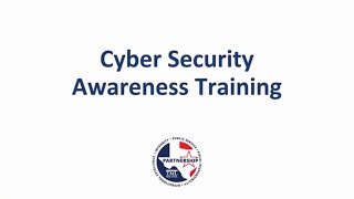 Cyber Security Awareness Training