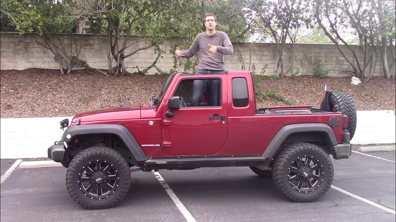 Here's Why the Jeep Wrangler Pickup Truck Is Awesome - YouTube
