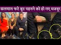 Salman Khan Wears Torn and Faded Shoes at Tiger 3 Success Press Conference with Katrina