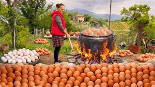 A MOUNTAIN of Eggs?! 🥚🔥 Scrambled, Fried & Baked! 🤯🐔 screenshot 5