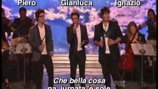 IL VOLO - O sole mio (lyric) American idol