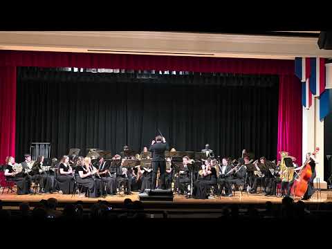 Veterans High School Wind Ensemble Spring Concert 2026 Arabesque Composed By: Samuel R. Hazo