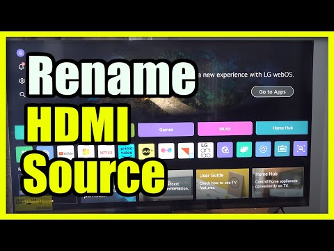 How to Rename an Input or HDMI Source on LG TV (Easy Tutorial)