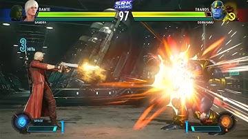 Marvel VS Capcom Infinte - Dante & Gamora VS Thanos & Dormammu