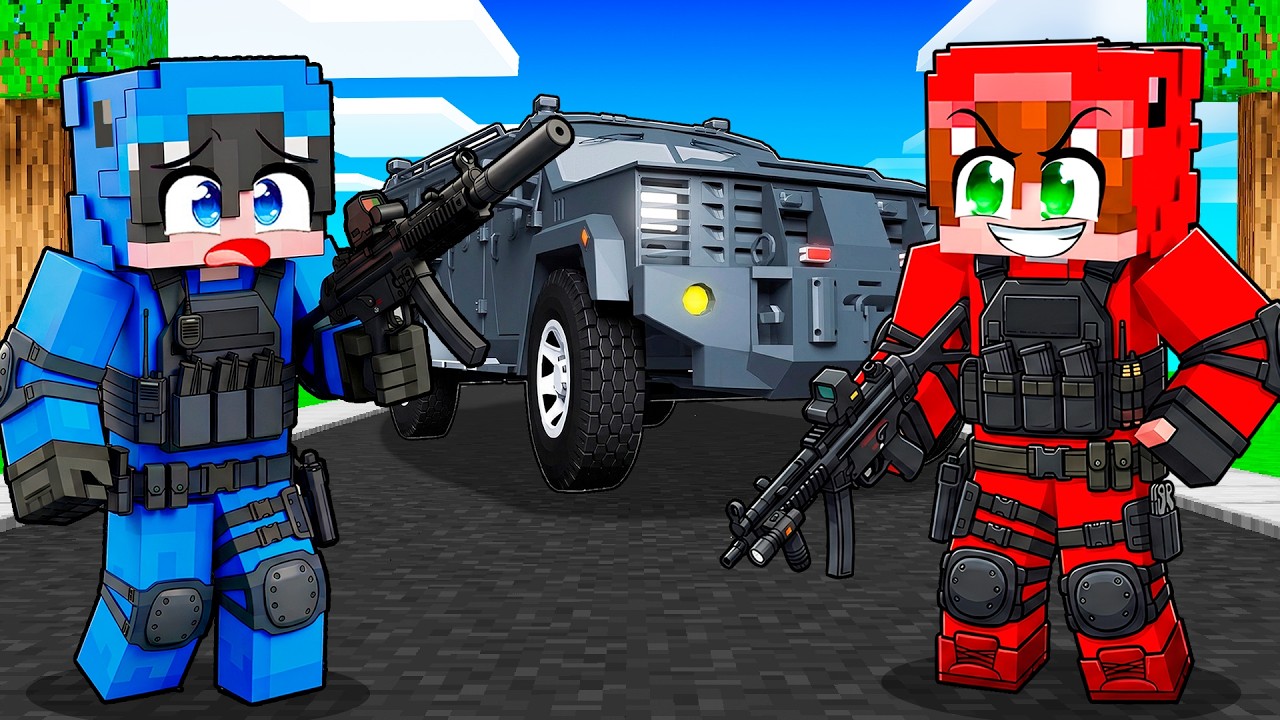 Nos Convertimos en POLICÍA SECRETA en Minecraft!