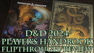 D&D 2024 Player's Handbook Flipthrough/Review
