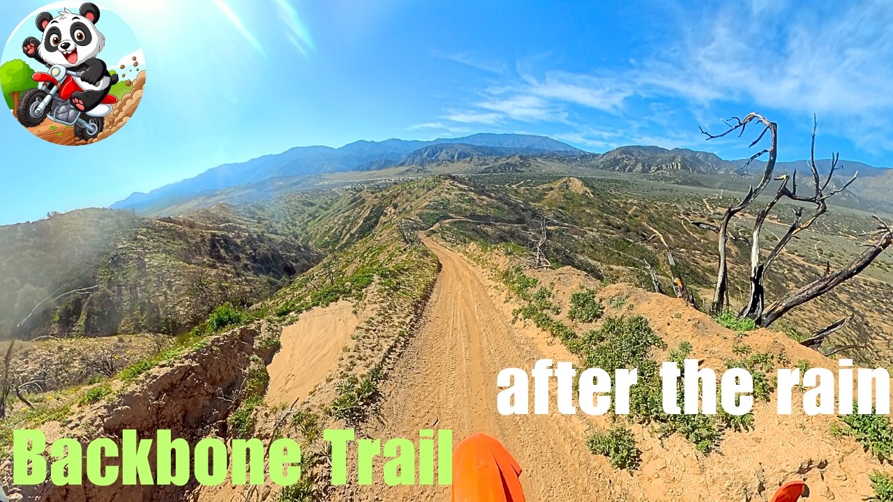 Тропа Backbone Trail в долине Голодных
