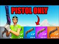 The PISTOL Only Challenge In Fortnite (Chapter 4)