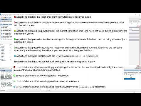 2.5 - Active HDL™ Debugging: Assertions Viewer