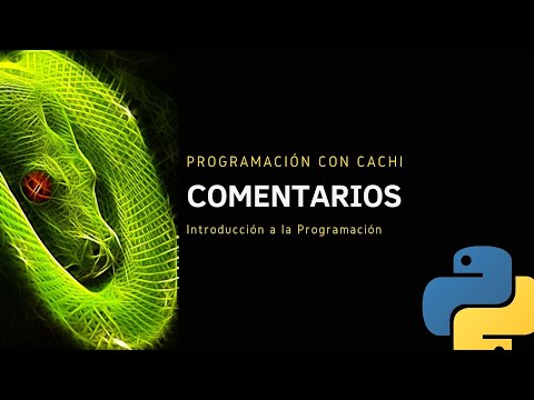 9.Programación con Cachi || Curso de Fundamentos de Programación en Python || Comentarios en Python