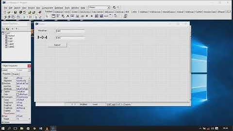 PRAKTIKUM 2 PBO: MEMBUAT PROGRAM TAMPILAN MENGGUNAKAN C++ BUILDER