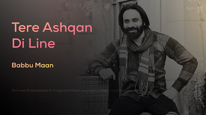 Ashqan Di Line - Babbu Maan [Audio]