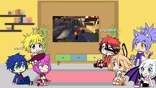 sonic character react to infinite backstory