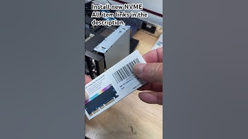 Install NVME SSD in Old Desktop Computer