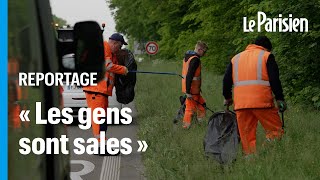 Ces agents ramassent 65 tonnes de déchets par an sur les routes de l'Oise by Le Parisien 6,256 views 2 hours ago 2 minutes, 13 seconds