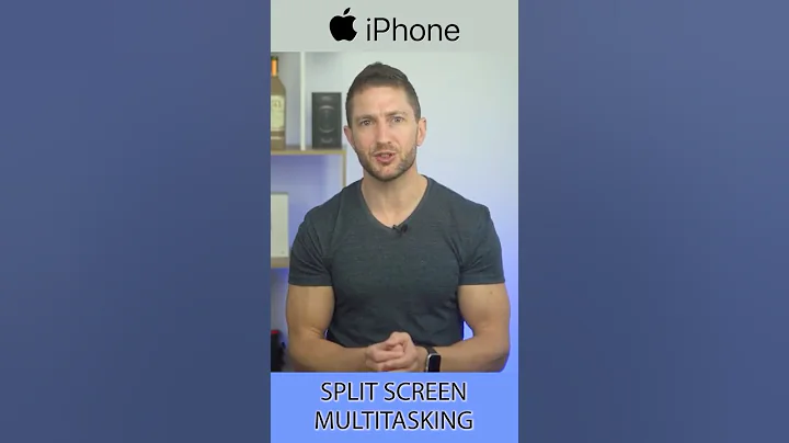 How to do iPhone Split Screen Multitasking #Shorts