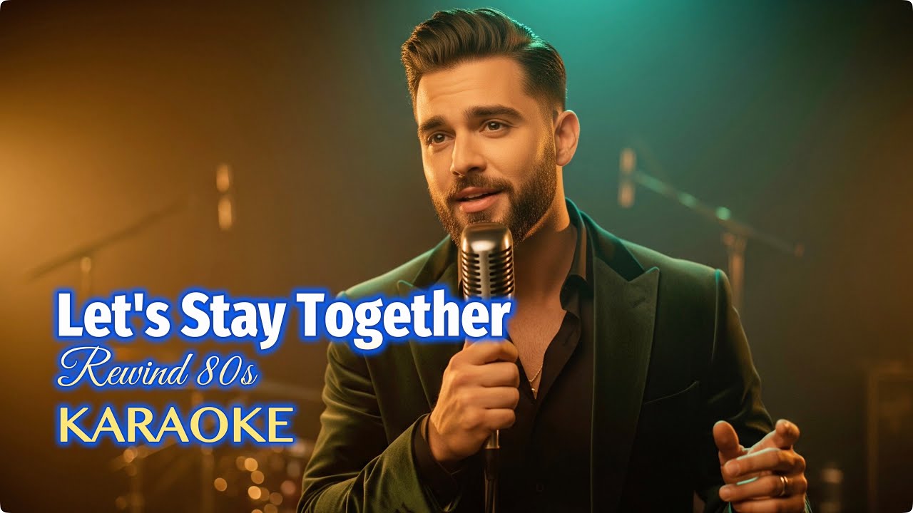 KARAOKE | 💖🎸 Let’s Stay Together | 80s Slow Rock Power Ballad 🎤✨