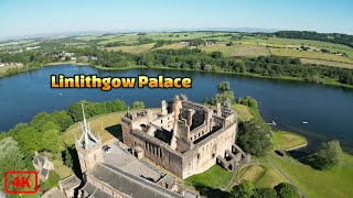 Abandoned Linlithgow Palace (Mary Queen Of Scots Birthplace) Walkthrough + Drone