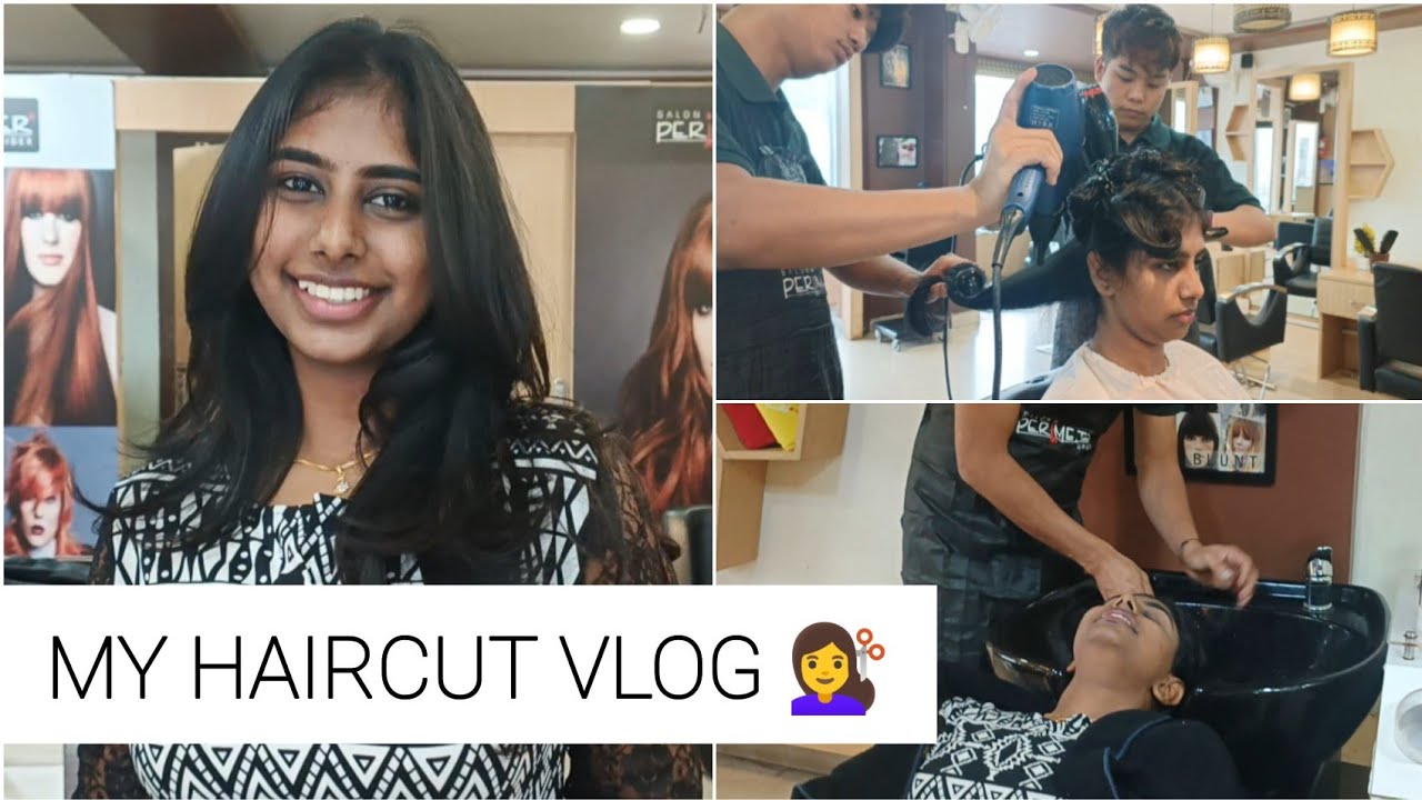I Got My Annual HAIRCUT Done Kannada Vlogs Sinchana Srinagar 