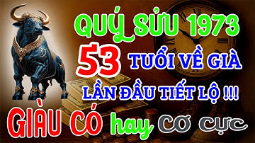 Quý Sửu 1973 từ 53 tuổi về già: GIÀU CÓ hay CƠ CỰC | Bí Mật Hậu Vận, Lần Đầu Được Tiết Lộ !!!