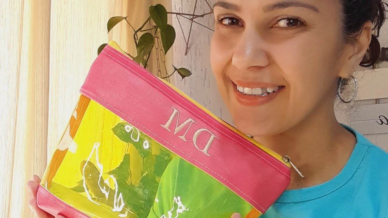 Necessaire com visor super fácil passo-a-passo gratuito