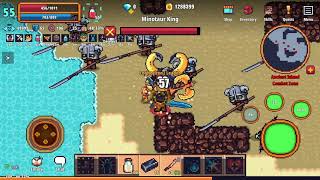Pixel Knights Online: Mage vs Minotaur king screenshot 4