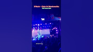 D’Masiv - Cinta Ini Membunuhku on TGIF Fest 2024