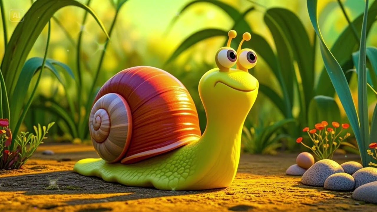 Scooter the Snail’s Super Slowdown Song | A Gentle Tune to Help Kids Relax
