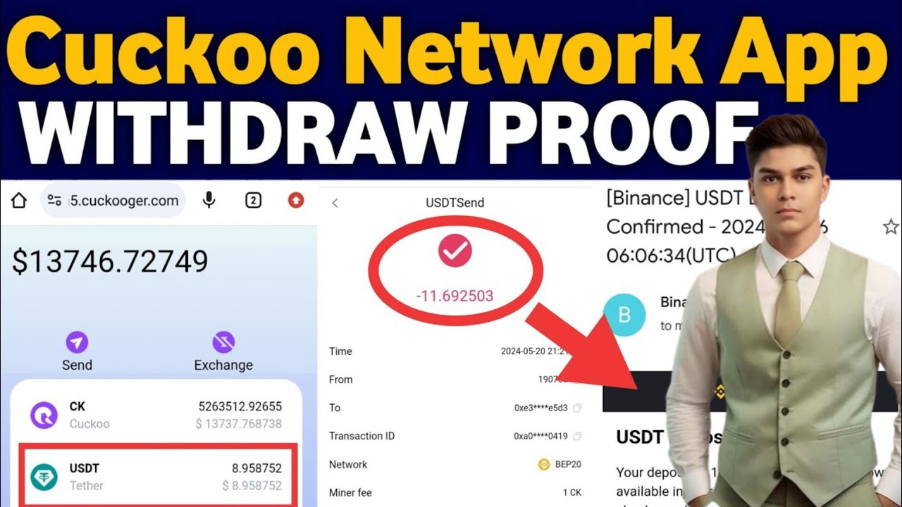 Cuckoo Mining withdraw || how to convert CK coins to usdt || cuckoo mining okx withdraw