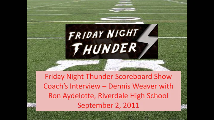 Coach Ron Aydelotte Interview - Week2