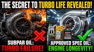 The Only 3 Motor Oils That Actually Protect Turbo Engines (& 11 That Cause $8,000 Failure)
