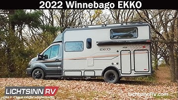 LichtsinnRV.com - New 2022 Winnebago EKKO