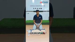 Critical concepts of cpr SPAAM #firstaid #cpr #education #lifesaver #medicalstudent #childfirstaid