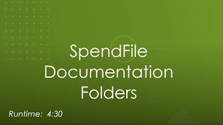 SpendFile (Documentation Folders)