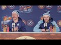Stadium Series Postgame Media vs BOS