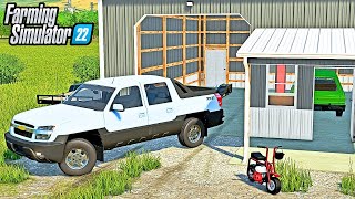 I STARTED A CUSTOM SHOP WITH $0 AND A TRUCK | Farming Simulator 22