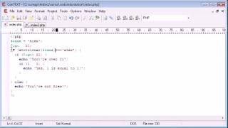 PHP Tutorial - 8   Indentation.mp4