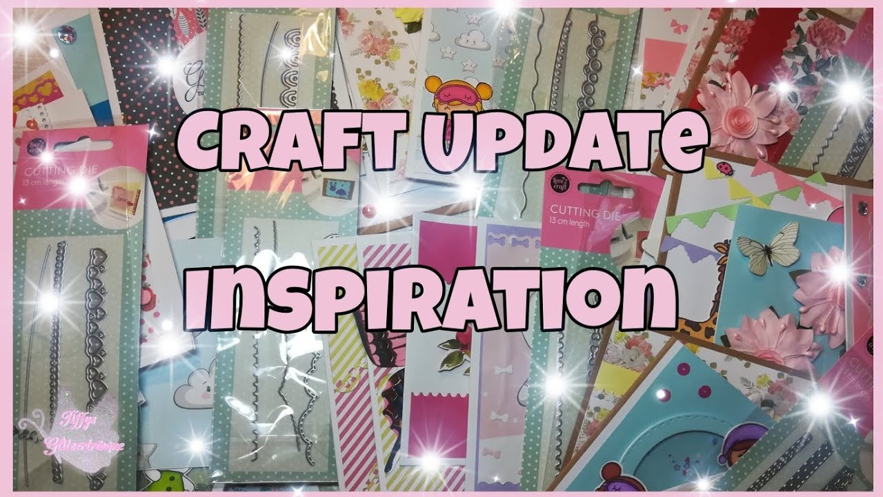 💞 Craft Update / Karten basteln mit den Randstanzen von Action 💞