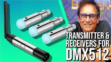 How to control the DMX512 Wireless for DJ Lighting