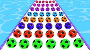 Marble Run 3D - Color Ball Race Gameplay Walkthrough Update iOS,Android Gameplay Lvl 1_2