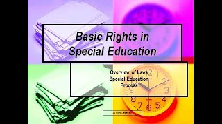 Basic Rights in Special Education Part 1 Referral Timelines | PTIC