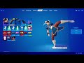 Fortnite CHUN LI lighting kick emote