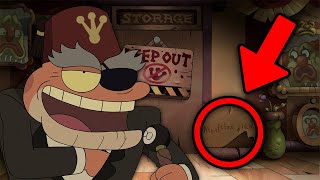 Amphibia x Gravity Falls Crossover FULL BREAKDOWN! (Wax Museum Easter Eggs \& Cryptograms)