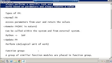 ABAP-Function_modules-by Rajasekhar