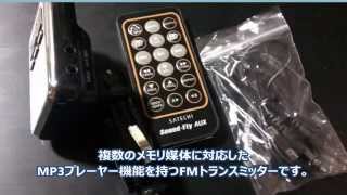 Satechi（サテチ） MP3再生(SDカード・USBメモリ対応) FMトランスミッター