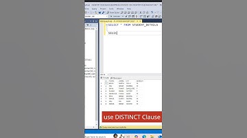 🧠 SQL DISTINCT Function Made Easy! #shorts