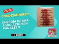Energía de una asociación de condensadores en paralelo